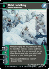 Rebel Hoth Army - Foil